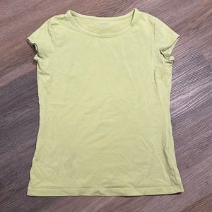 Green baby tee